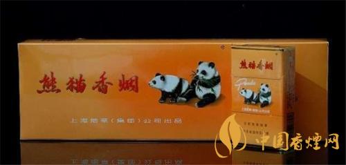 熊猫香烟价格表和图片 熊猫香烟价格表查询