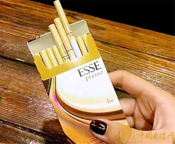 韩国esse爱喜香烟价格表图 韩国esse(巧克力)爆珠香烟
