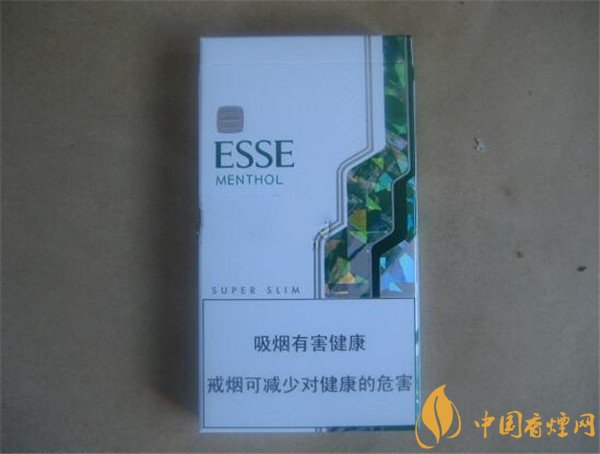 韩国esse爱喜香烟价格表图 esse爱喜薄荷多钱一盒(这4