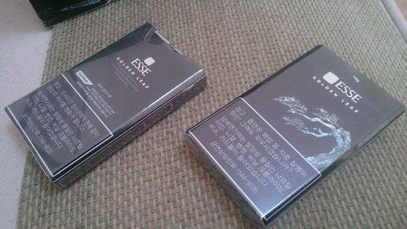 爱喜(银松):esse black,esse银松3mg中国版